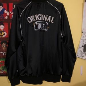HUF bomber zip up